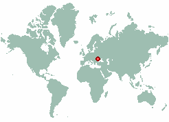 Greceni in world map